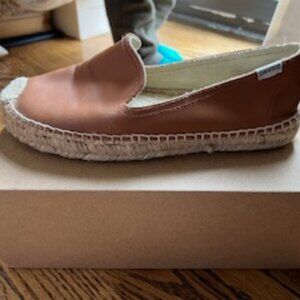 Used Soludos, Brown Leather - size 7 ($40, OBO)